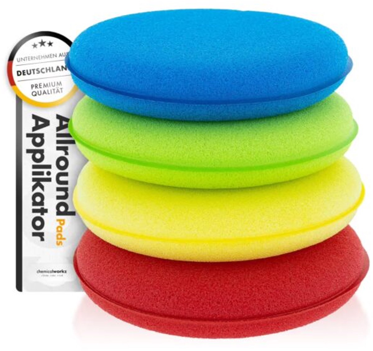ChemicalWorkz® - Allrounder Hand Applicators - Colors - 4 items