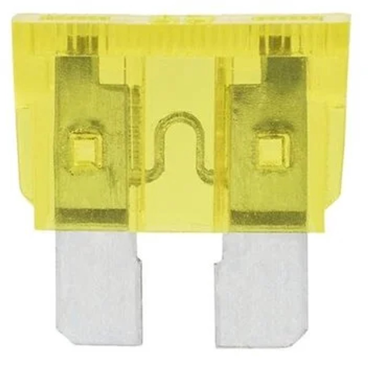 10x Steekzekering 20A Geel – 32 Volt – 233008 Elektrawebshop
