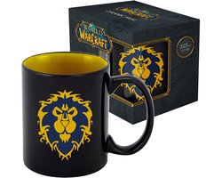 World of Warcraft - Mok met cadeauverpakking - Alliance - 330 ml Zwart