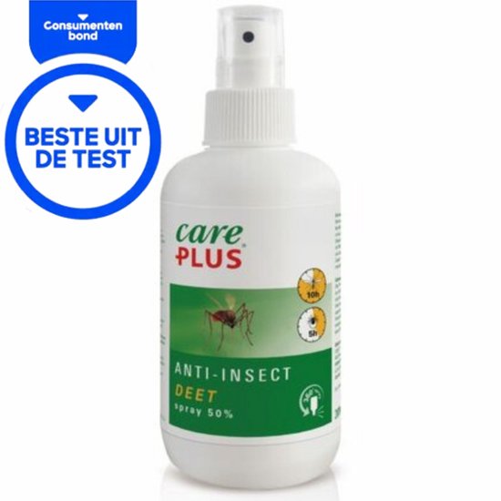 Care Plus - DEET 50% - 200ml - muggenspray - anti insect