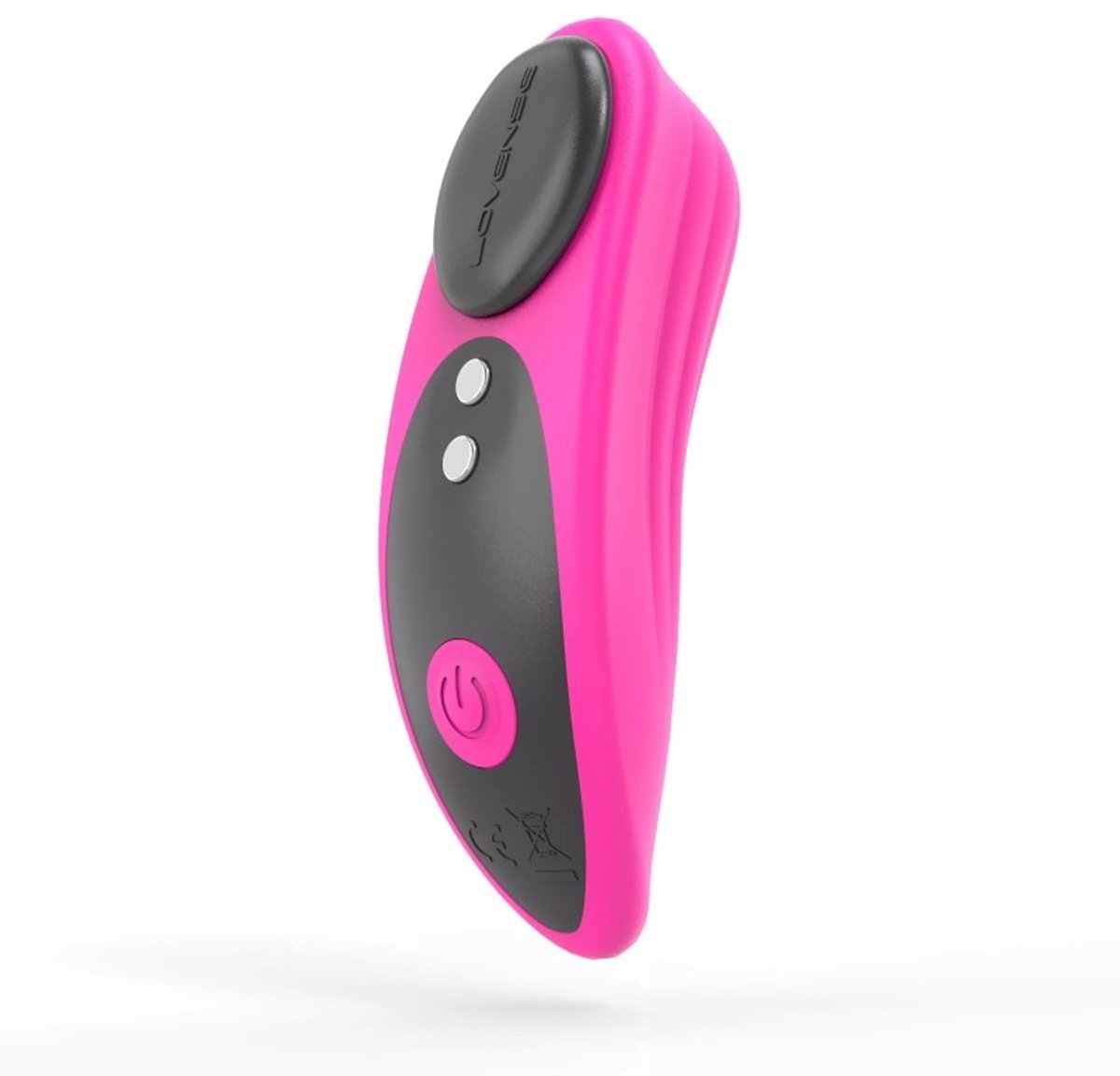 Lovense Ferri Panty - Via app bestuurbare vibrator - Siliconen/ABS - Roze/zwart - oplaadbaar