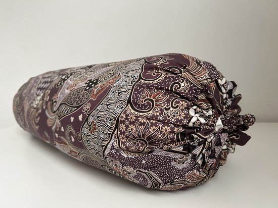 Gustiana® Guling - Rolkussen - Sluimerrol Kapok met wasbare sloop - 85 ...