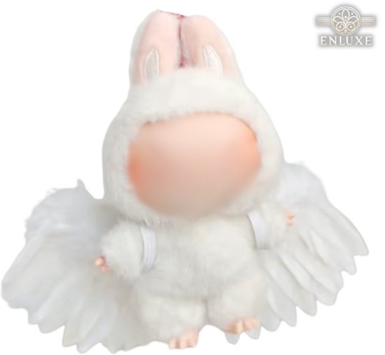 Witte Engel Vleugels Accessoire - Mysterieus & Schattig Geschikt voor Poppen (Pop Niet Inbegrepen) van Merkloos — afbeelding 3