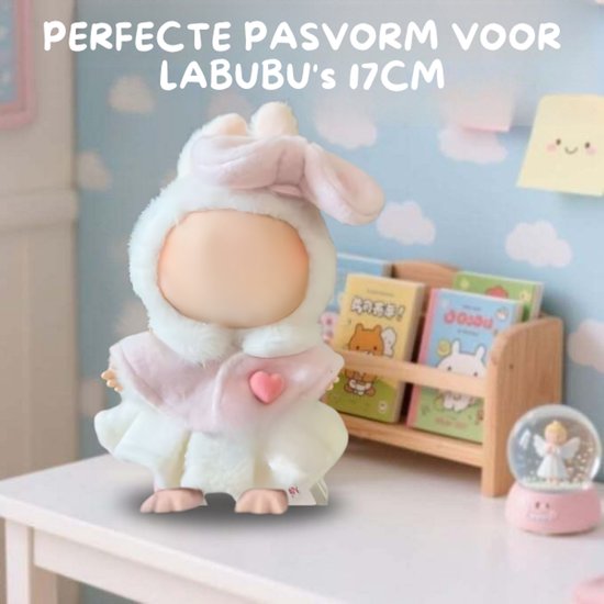 Stijlvol Schattig Outfitje Kleding - Cute & Chic Accessoire Geschikt voor Poppen (Pop Niet Inbegrepen) van Merkloos — afbeelding 4