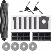 Spofan Vervangende Accessoires voor Xiaomi X20 /X10 , voor Dreame L10s Ultra /L10 Ultra/L10 Prime Robotstofzuiger, 1 Hoofdborstel, 4 Zijborstels, 2 HEPA-filters, 4 Reinigingsdoeken, 6 Stofzakken