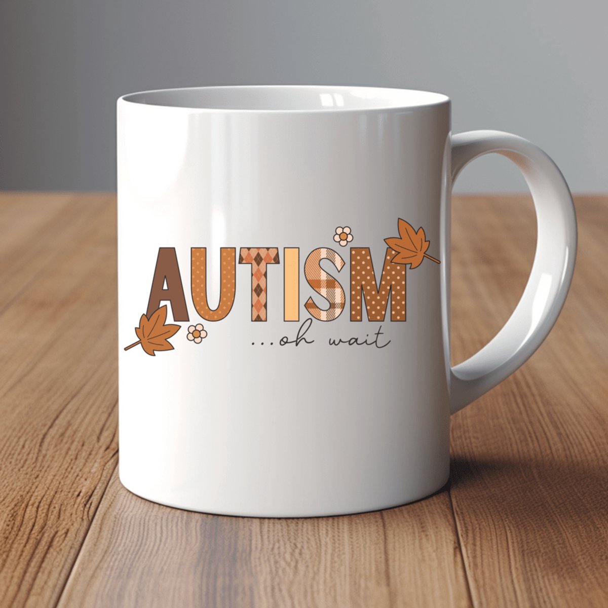 Mok - AUTISM - Het Perfecte cadeau voor de Herfst