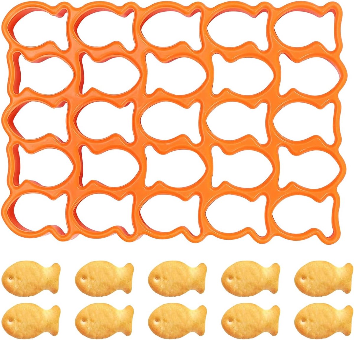 Allecto Plus - Koekjes Snijder Set voor Koekjes, Chocolade en Fondant - 25-delig