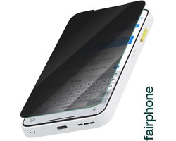 Protection d'écran originale FairPhone 6 Privacy Filter en Tempered Glass