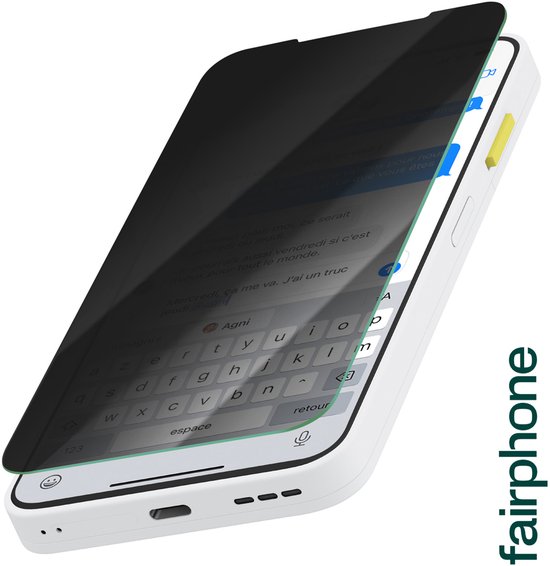 Fairphone 6 / 6+ Privacy Filter Screenprotector Glas