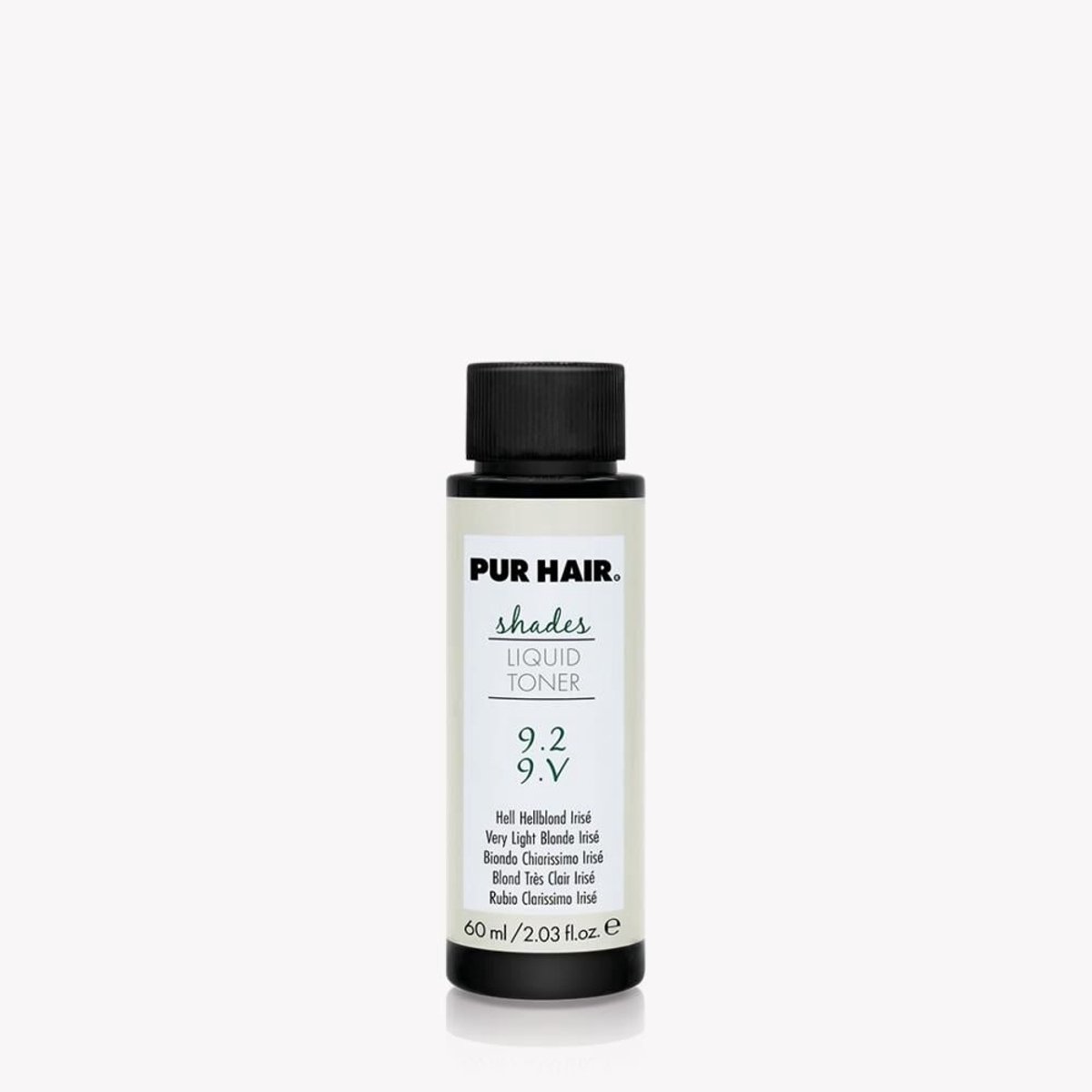 PUR HAIR Shades Liquid Kwasowy Płynny Toner do włosów 9.2 / 9V 60ml