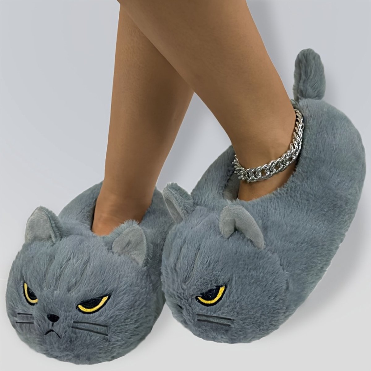 Generisch Sandalen zomer paar winter katoenen pantoffels kat cartoon