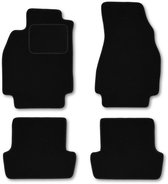 Mattastic® Automat - 4 Delig - Perfecte Pasvorm - Complete Set - Zwart - Geschikt voor Renault Megane II Station (2002-2009)