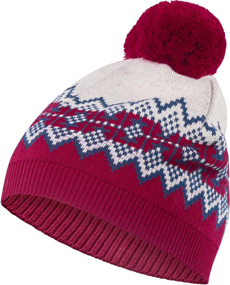 FALKE Skiing sneldrogend warm wol functioneel materiaal muts unisex ONESIZE Wit