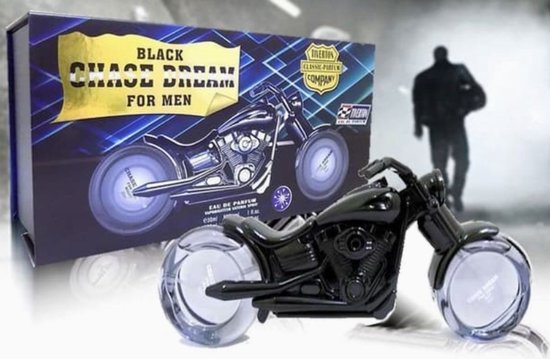 Tiverton Chase Dream BLACK Motorfiets Parfum voor Heren Eau De Parfum 80ml