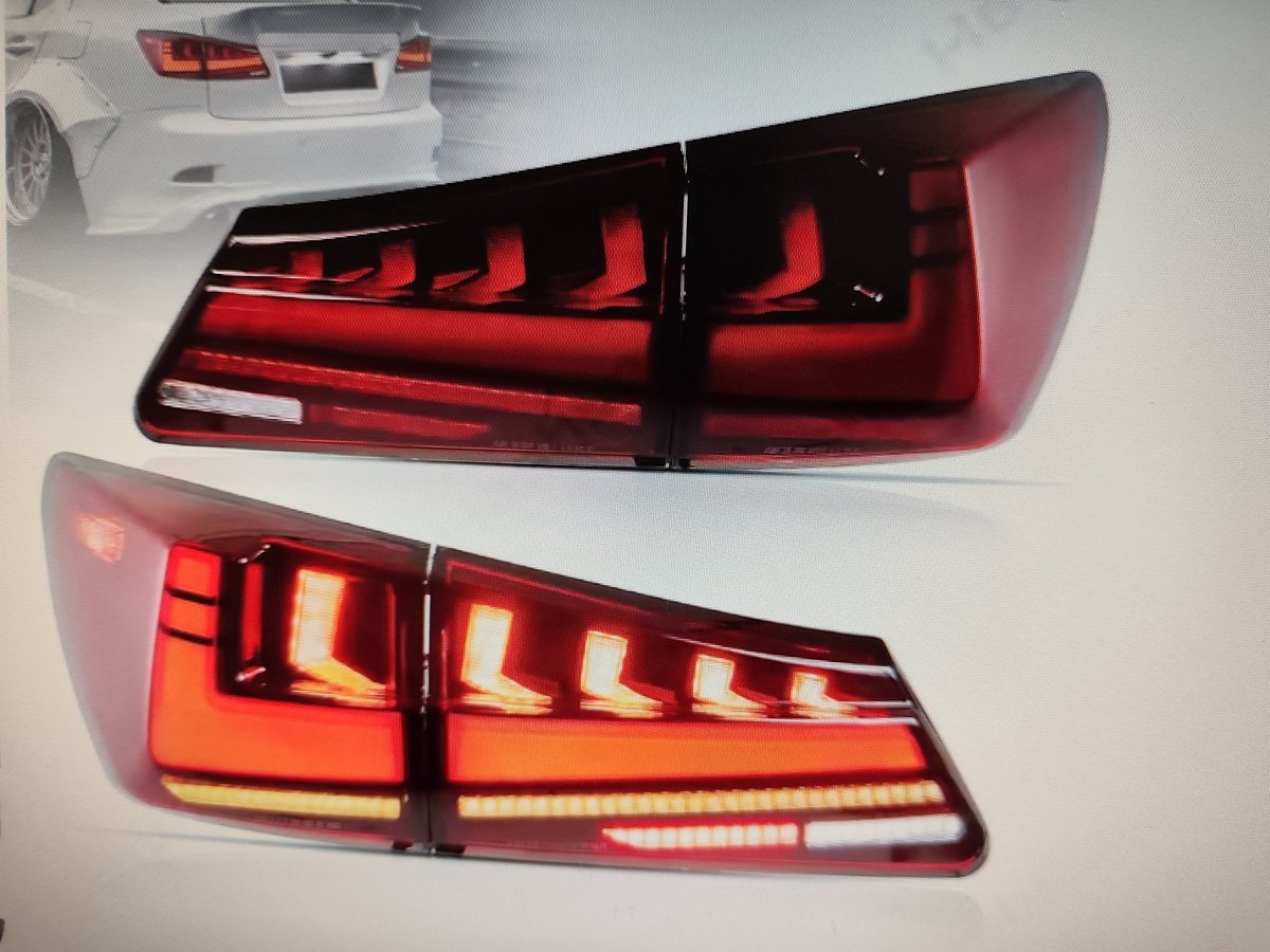 Achterlichten Lexus IS