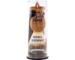foto van Vergulde Hand Scheerkwast - Voor kappers