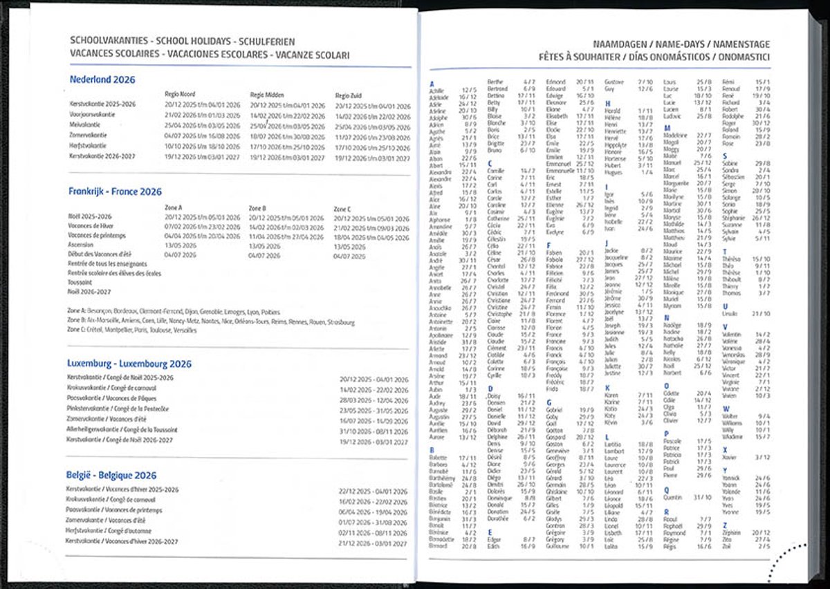 MGPcards MGPcards Bureau Dagagenda 2026 A5 - afbeelding 3
