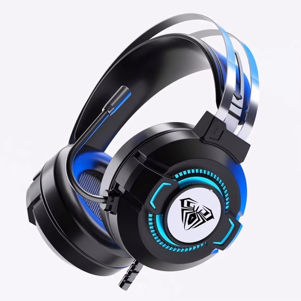 Over Ear Koptelefoon met Draad - Headset met Microfoon - Bluetooth 7.1 - Bluetooth Headset - Zwart