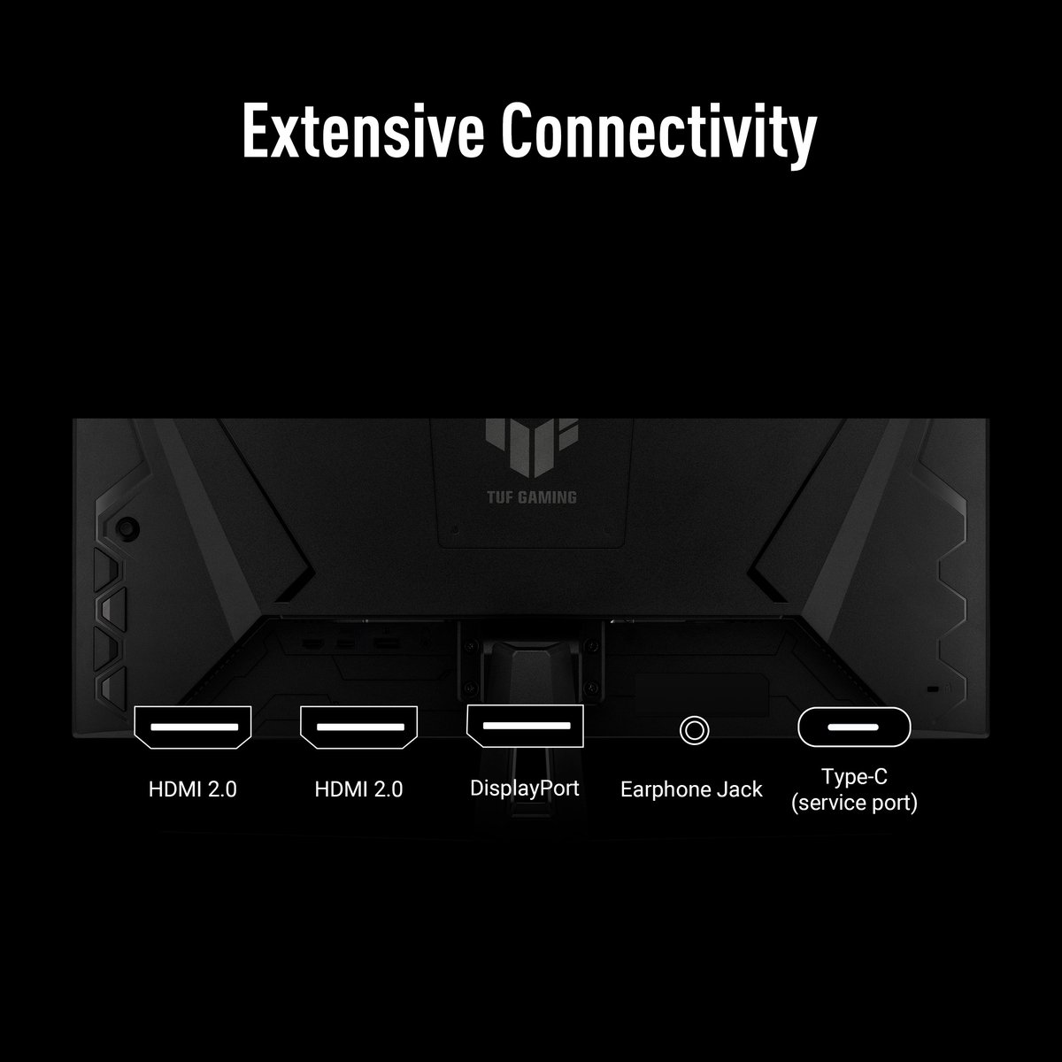 ASUS TUF Gaming VG27AQ5A QHD Gaming Monitor 210Hz - afbeelding 2
