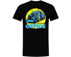 Vrachtwagen Heren T-shirt - Trucker Humor Shirt - Leuk voor Chauffeur