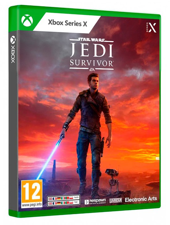 Xbox Games Series X/s One Star Wars: Jedi Survivor Transparant