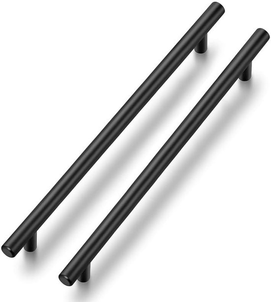 Emuca - Lot of 10 Furniture handles, L336mm, 256mm Interaxis, Steel