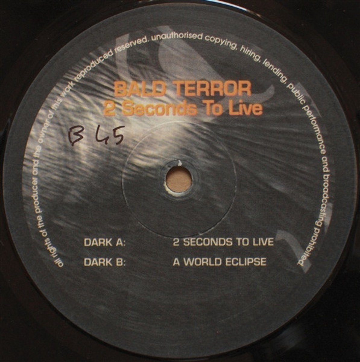 Bald Terror - 2 Seconds To Live