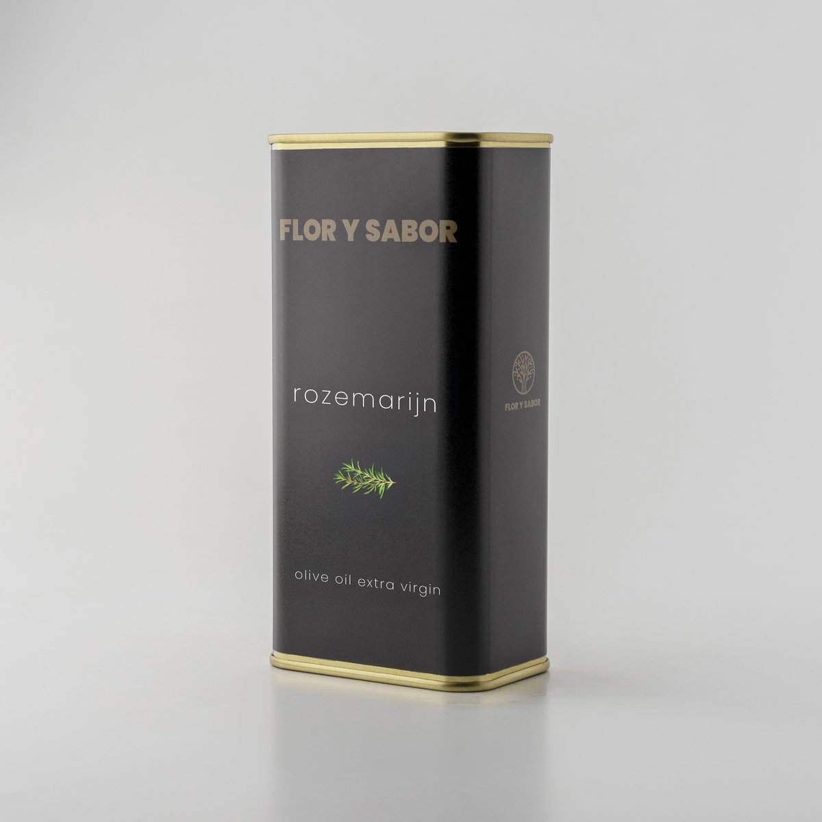 Flor y Sabor extra virgin olijfolie 'rozemarijn' - 500ml blik