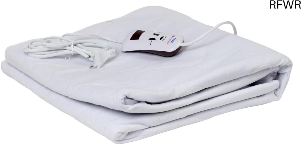 RFWR® Individuele Elektrische Bedverwarmer - 150 x 80 cm - 4 Temperatuurniveaus - 100% Polyester - Snel Verwarmd