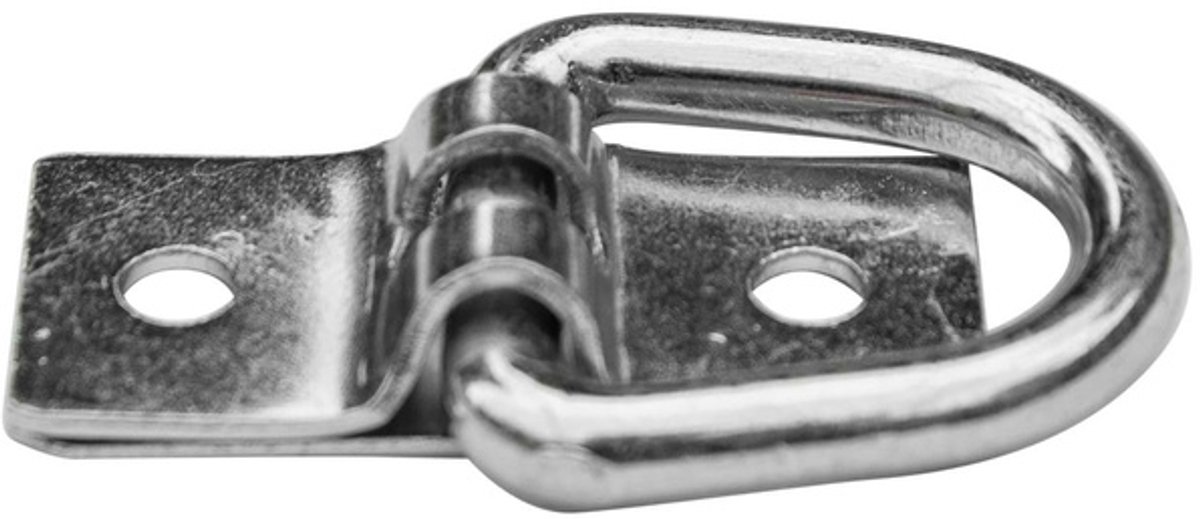 oogplaat d-ring 47x20 - sjoroog - bindoog - bindhaak - dekzeilhouder