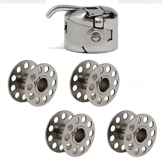 Naaien Spoel Set Naaimachine Accessoires Case Spoelhuis Singer Gesloten 221 301 222 Shuttle Spoel Spoelhouder
