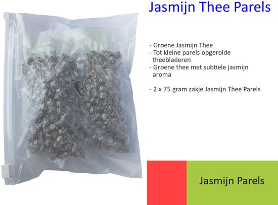 Jasmijn Thee Parels (150 gr)