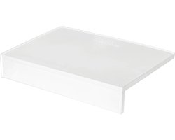 Tampermat Hoek - Groot - Wit - Tampingmat – Tamper Mat - Corner – Espressomachine - Barista Essentials