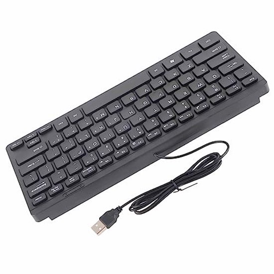 Keyboard Without R Key Keyboard Without Numeric Keypad, Compact Keyboard USB Keyboard Mini ...
