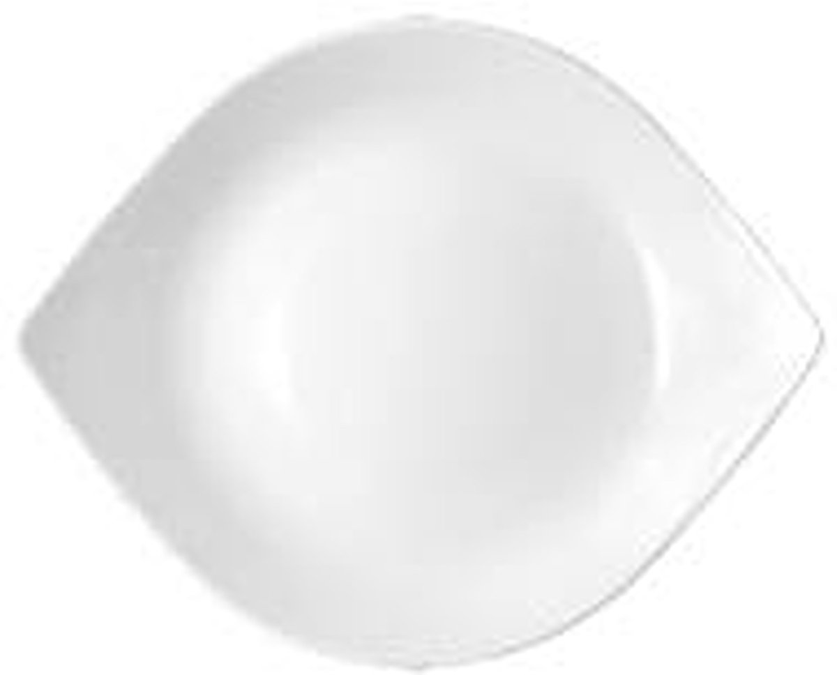 Chodziez Kropla 6 stuks ovale schaal 22 cm tweehoekig