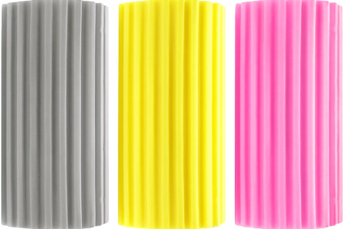 Scrub Daddy Damp Duster - Wonder Stoffer - Grijs, Roze, Geel - 3 Pack