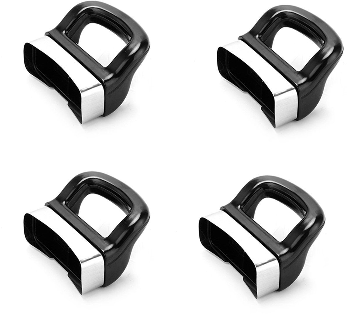 Roestvrijstalen pangrepen 4-pack