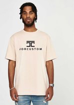 JORCUSTOM Trademark Loose Fit T-Shirt - Sand - Volwassenen - Maat XS