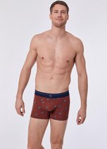 Woody Heren short duopack donkerblauw