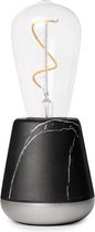 Humble - Oplaadbare tafellamp - One Black Marble - op batterij