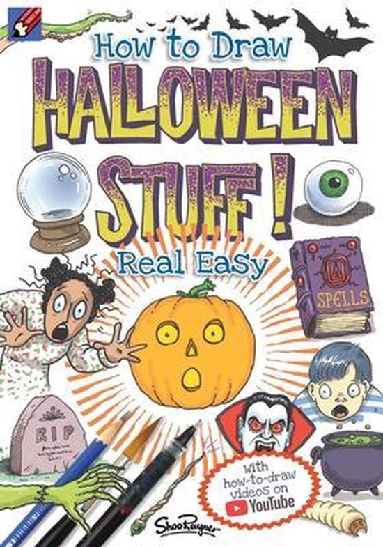 How to Draw Halloween Stuff Real Easy - cover