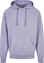 Heren Hoody - Hoodie - Overdyed Hoody lavendel