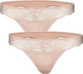 Sylvie Meis String - beige - 2 strings - maat S