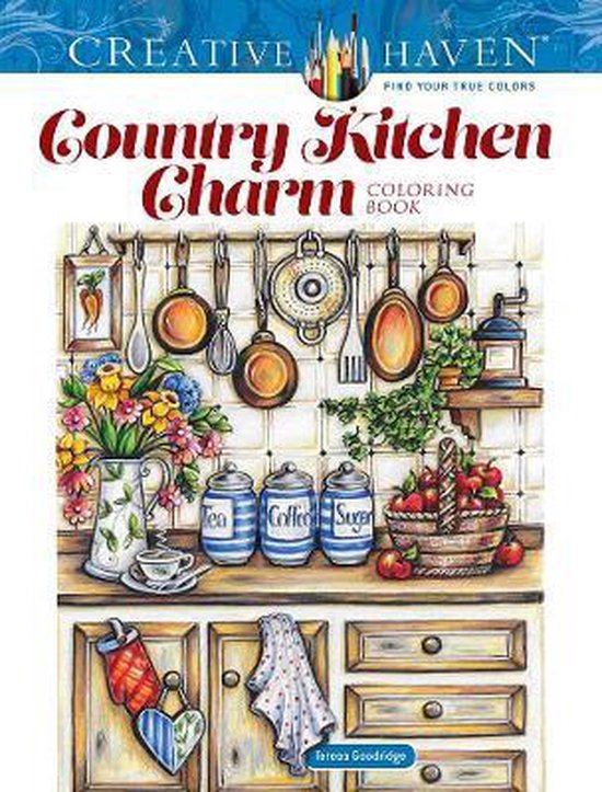 Creative Haven Creative Haven Country Kitchen Charm Coloring Book