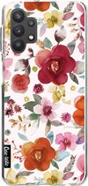 Casetastic Samsung Galaxy A32 (2021) 5G Hoesje - Softcover Hoesje met Design - Flowers Multi Print