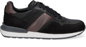 McGregor Heren Sneakers - Zwart - Lage Sneakers - Leer - Veters