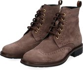 McGregor Heren Boots - Taupe - Veterboots - Suède - Veters