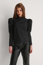 NA-KD Blouse met pofmouw Dames - Maat EU 34