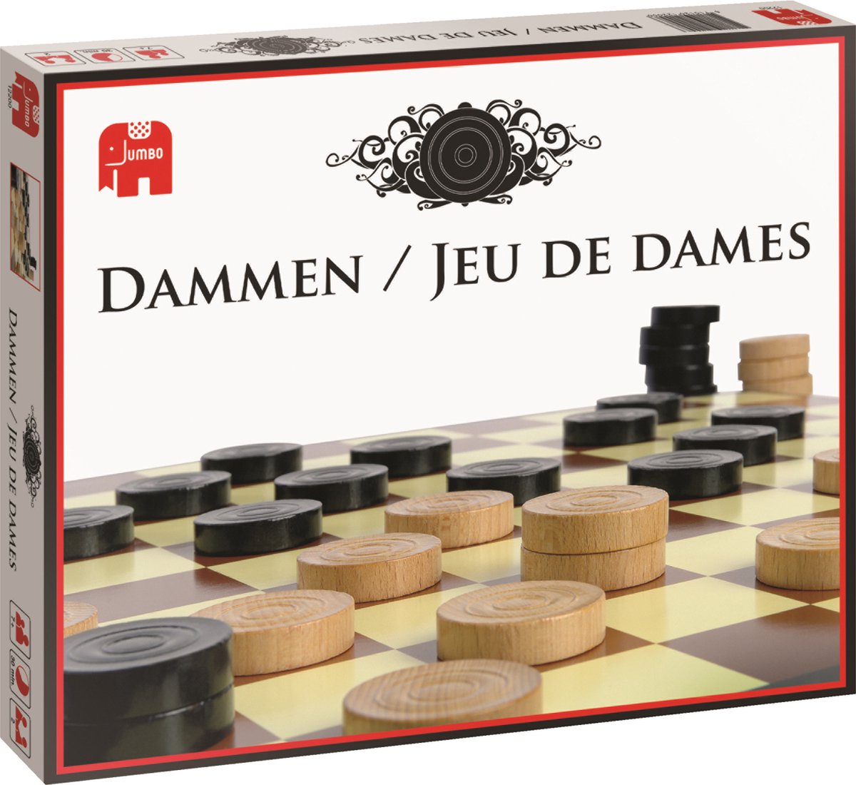 Machtigen Zeug Kreunt Jumbo Dammen - Damspel | Games | bol.com
