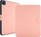 FONU SmartCover Hoes Geschikt Voor iPad Pro 11 - 2022 / 2021 / 2020 - Roze
